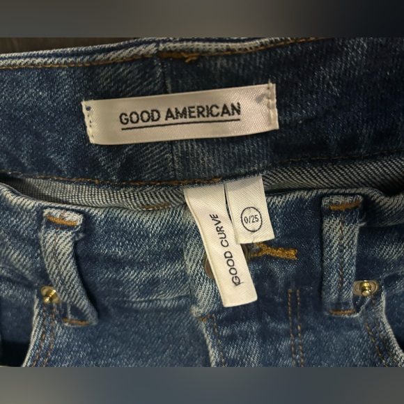 GOOD AMERICAN - Good Curve - Blue 190 - Jeans GCSK1217 Sz25 - Picture 2 of 6